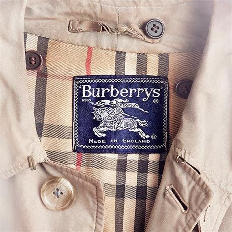 burberry trench labels|burberrys trench coat identification.